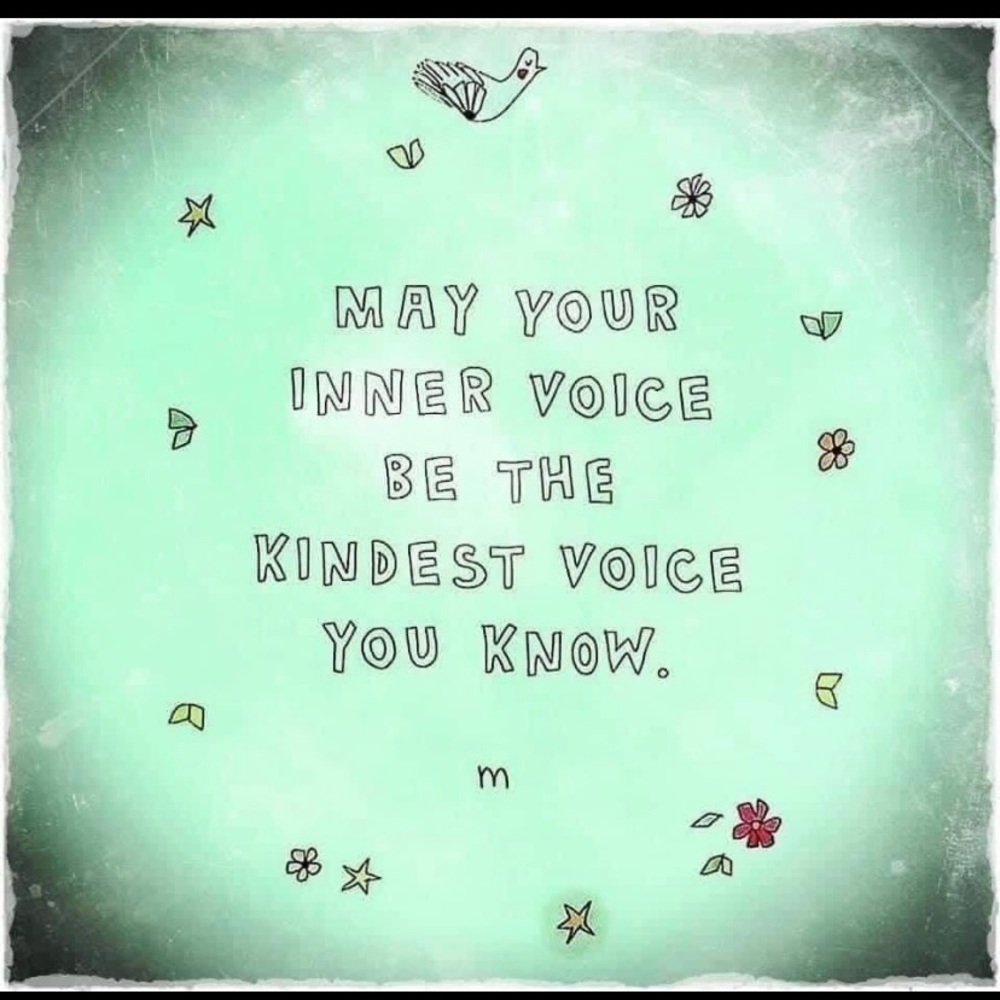 Be good to yourself!